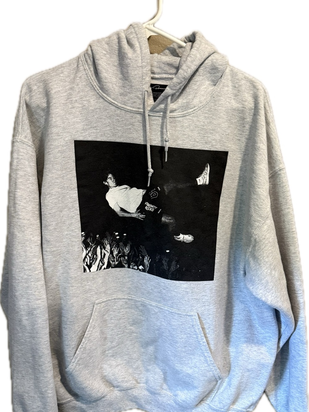 Danny Duncan Crowd Surfing Photo-Print Pullover Hoodie - Women's Sweatshirt